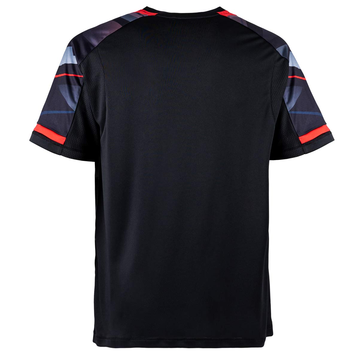 andro Shirt Sangai schwarz/rot BK152