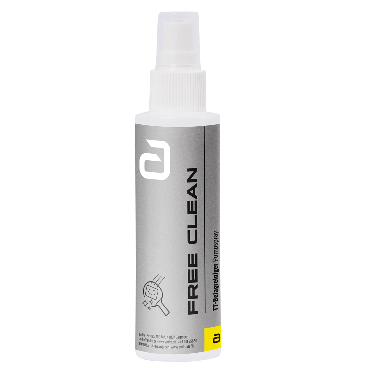 andro Pumpspray Free Clean 125 ml
