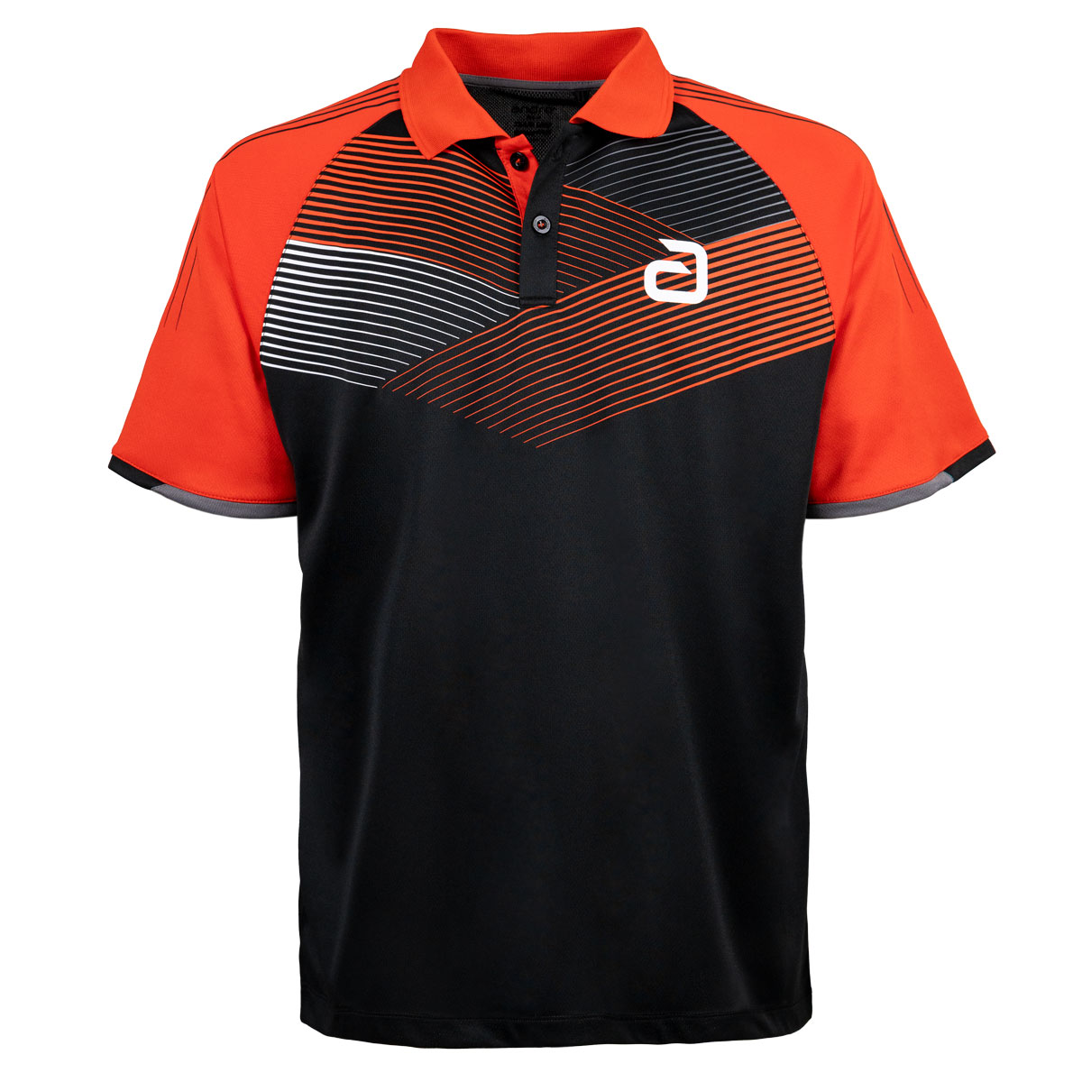 andro Shirt Avos Baumwolle schwarz/rot XXXXXL