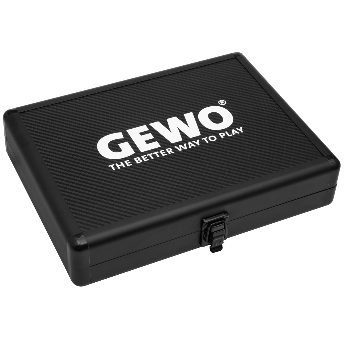 GEWO Doppel Schlägerkoffer Alu-Safe schwarz