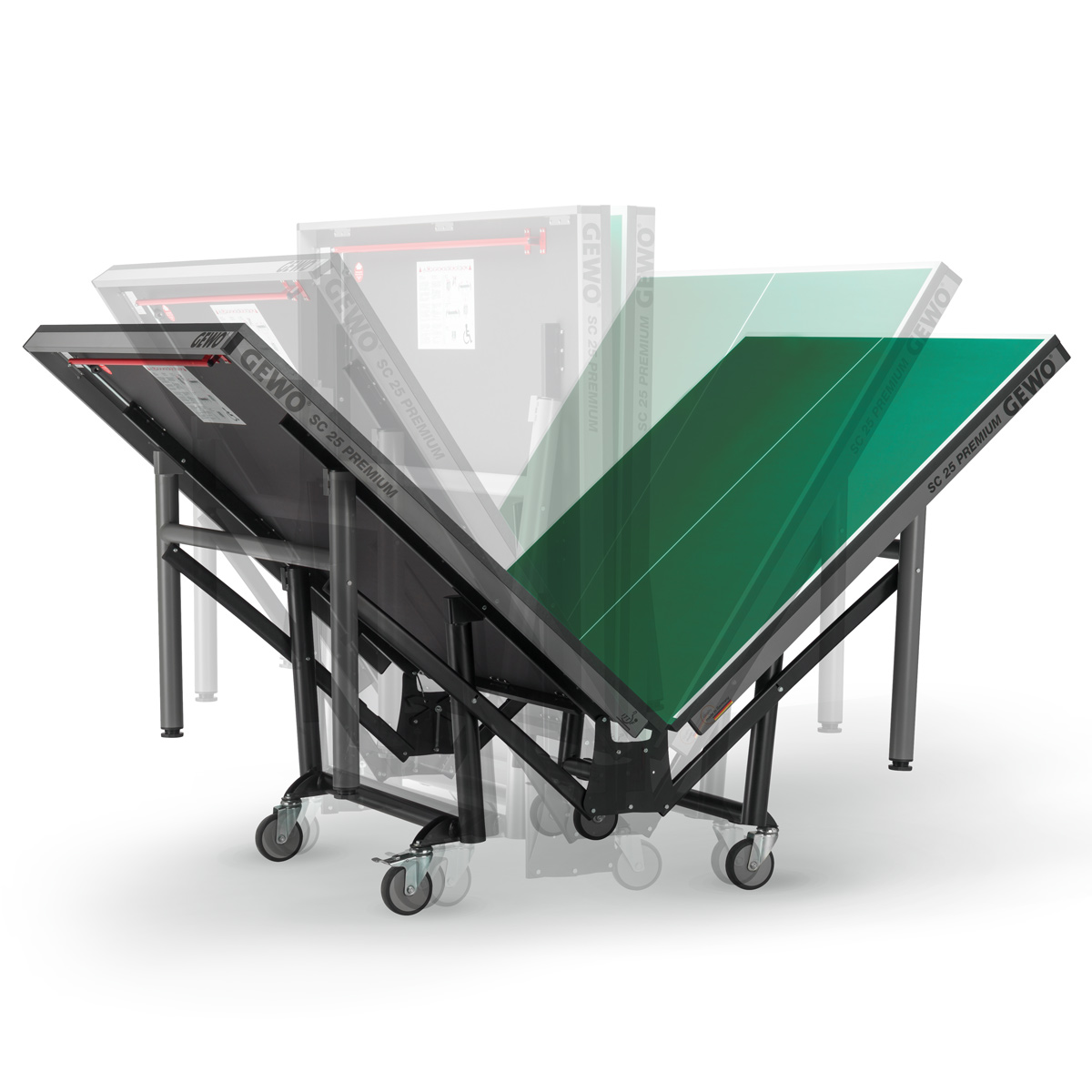 GEWO Tisch SC 25 Premium - Set (2 Stück) grün