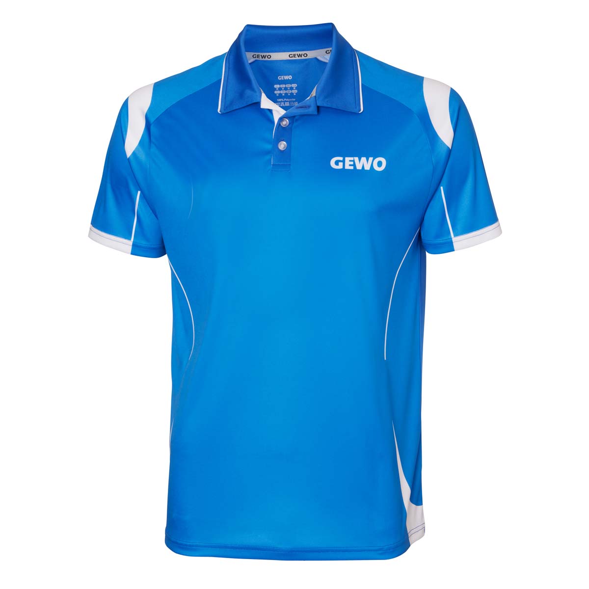 GEWO Hemd Terni royal/weiß XXXXL