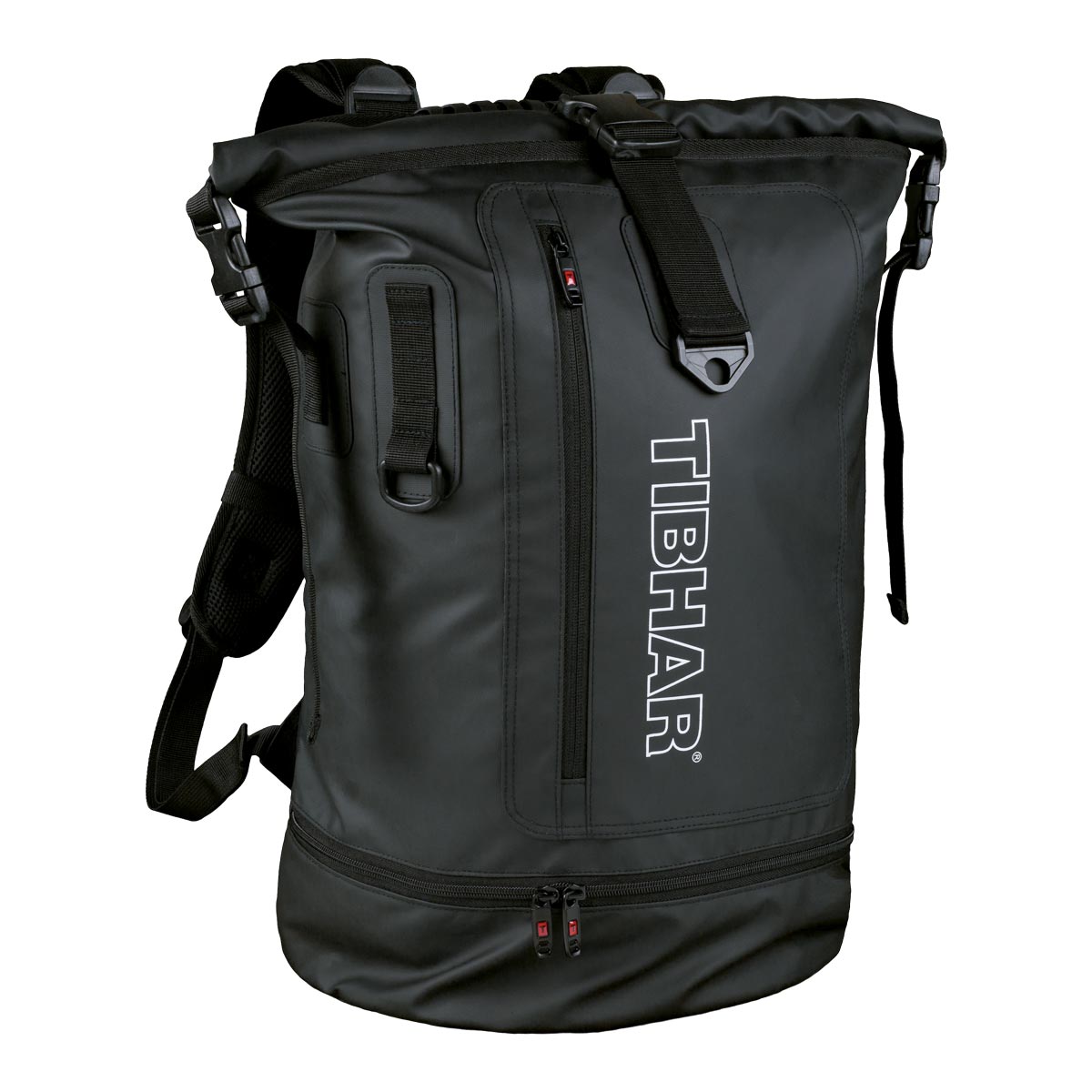 TIBHAR Kurierrucksack Shanghai schwarz
