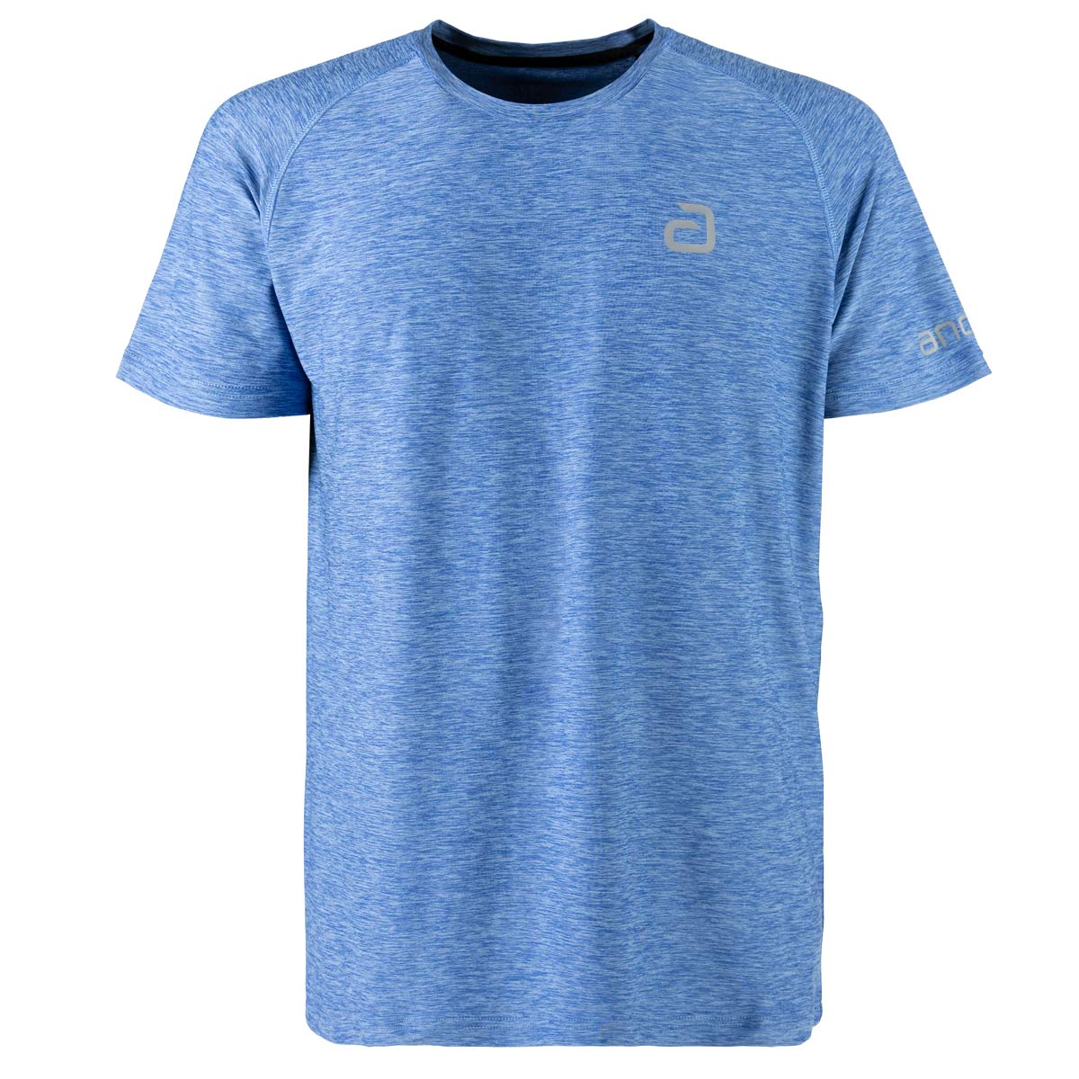 andro T-Shirt Melange Alpha  denim XXXXL
