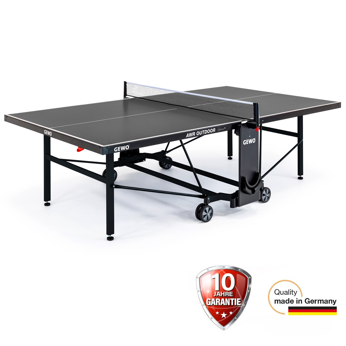 GEWO Tischtennisplatte AWR Outdoor grau