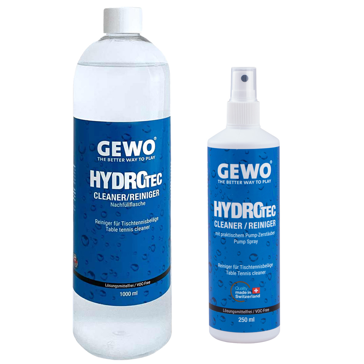 GEWO HydroTec Belagreiniger - Set (2 Stück, 250 ml + 1000 ml)