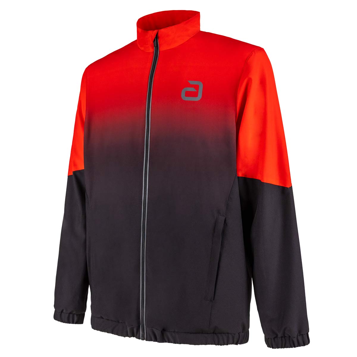 andro Anzugjacke Salivan 2.0 schwarz/rot XXXXXL