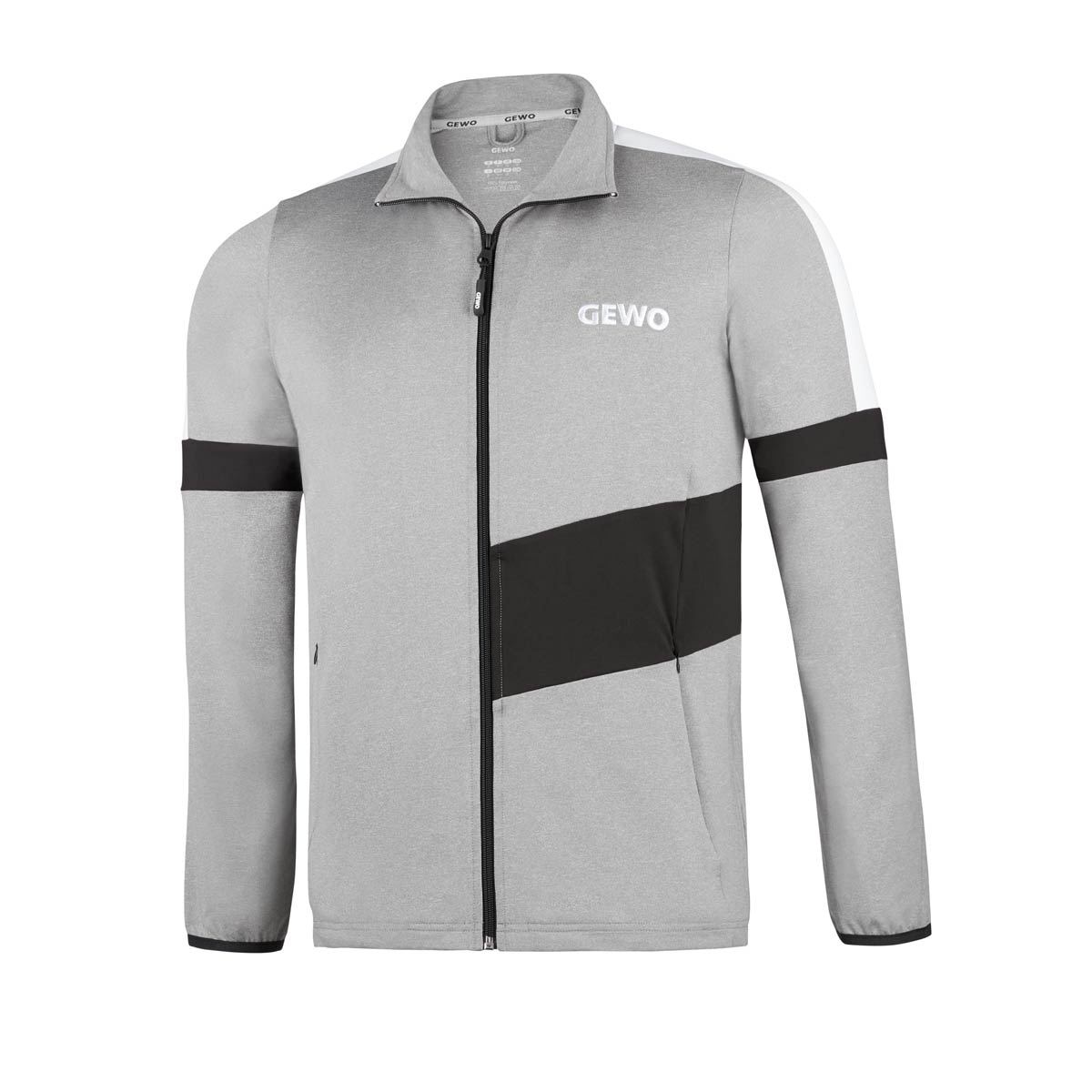 GEWO Anzugjacke Salo grau melange/schwarz M