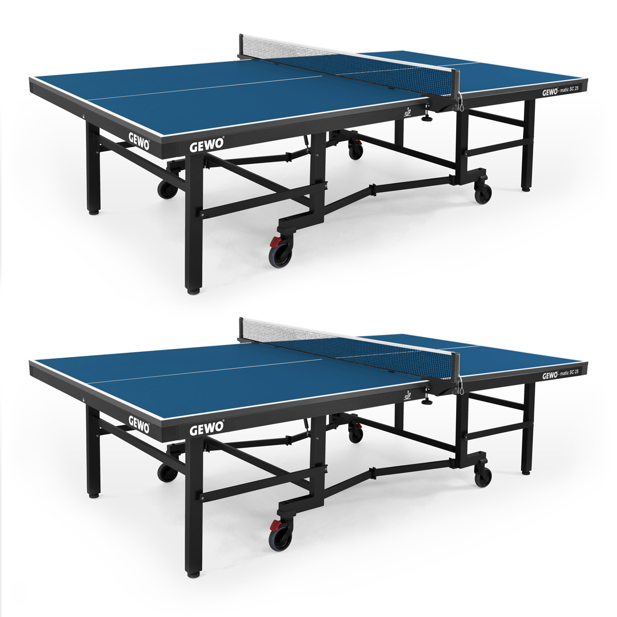 GEWO Tisch Gewomatic SC 25 - Set (2 Stück) blau