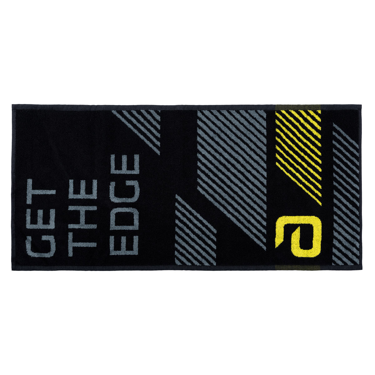 andro Handtuch Get The Edge S schwarz/grau