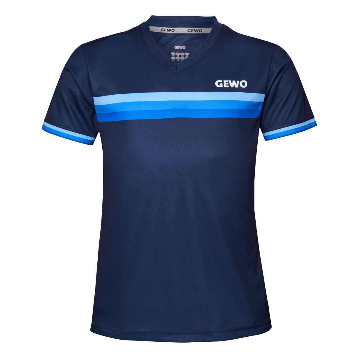 GEWO Lady Shirt Santiago navy/sky XXL