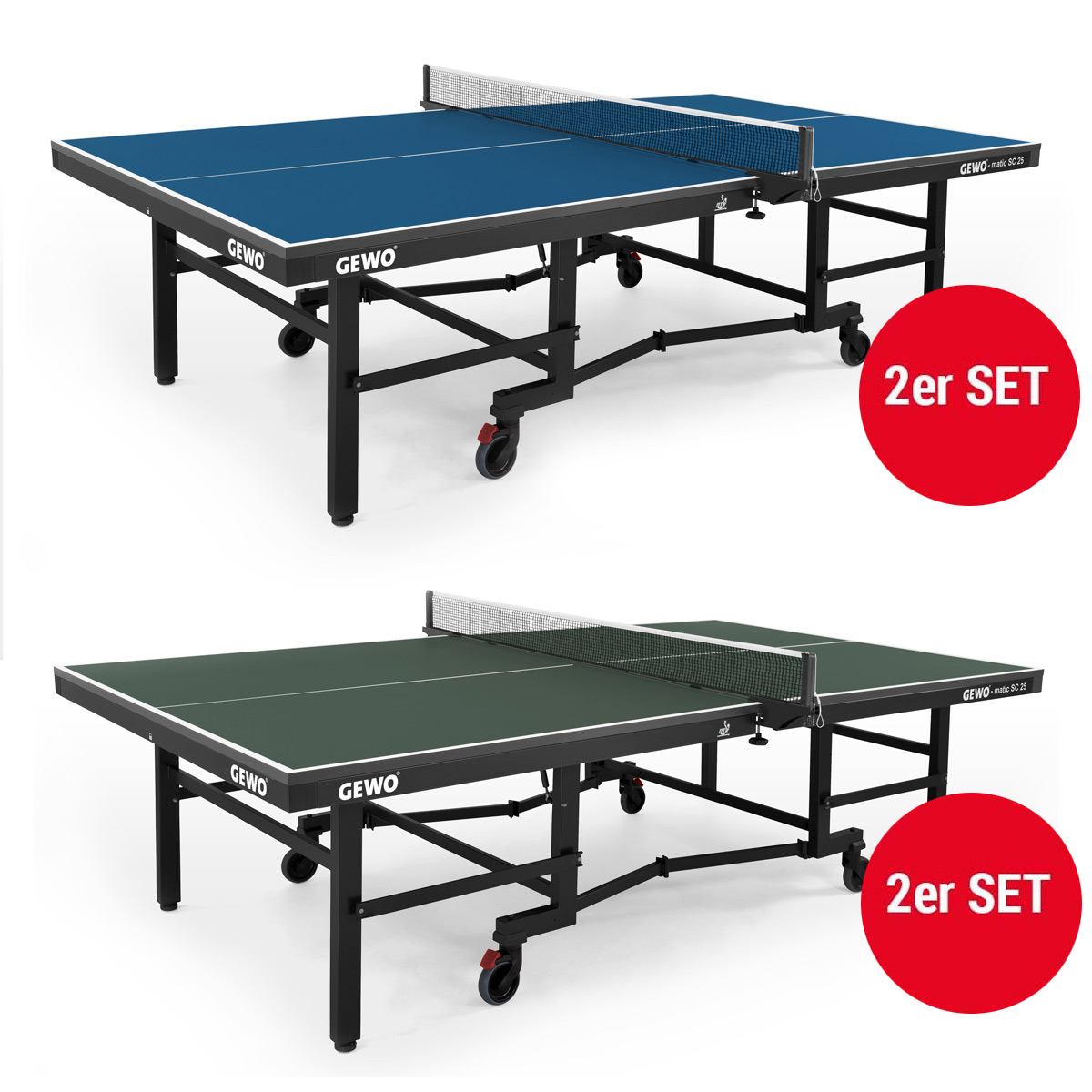 GEWO Tisch Gewomatic SC 25 - Set (2 Stück)