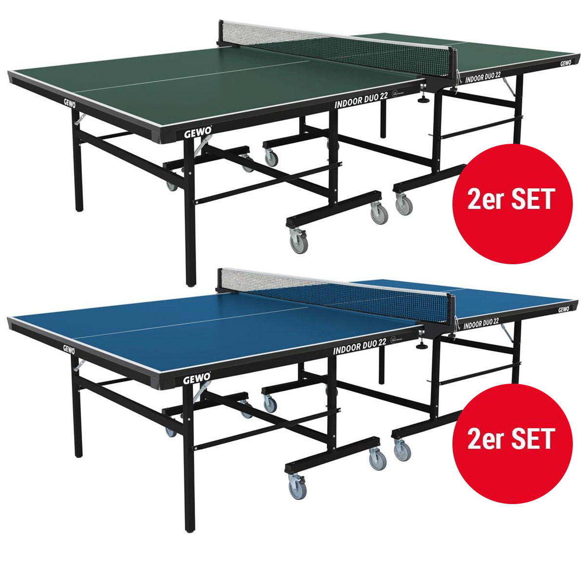 GEWO Tisch Indoor Duo 22 - Set (2 Stück)