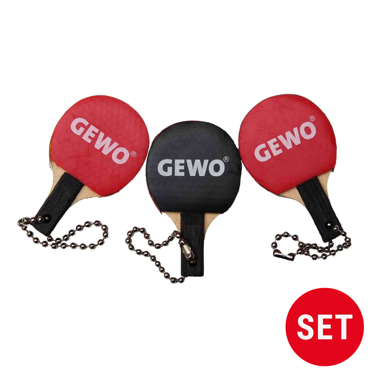 GEWO Schlüsselanhänger - Set (3 Stück)