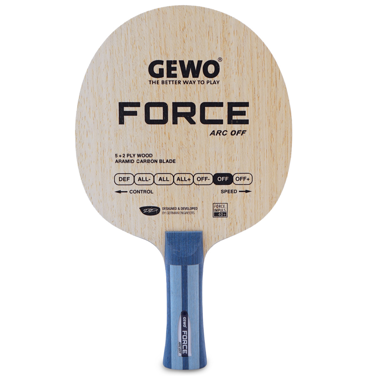 GEWO Holz Force ARC OFF  anatomisch