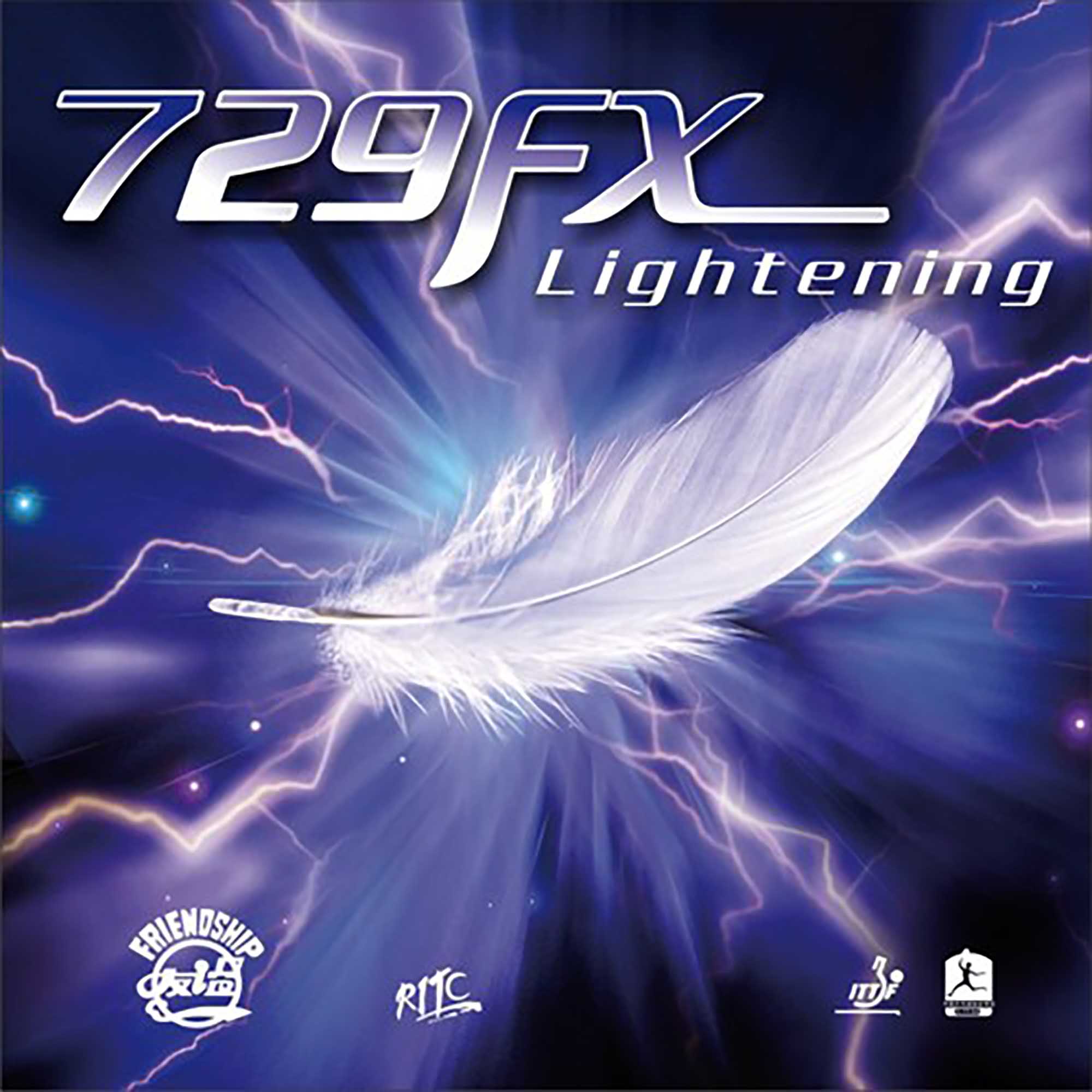 Friendship Belag 729 Super FX Lightening rot 2,0 mm