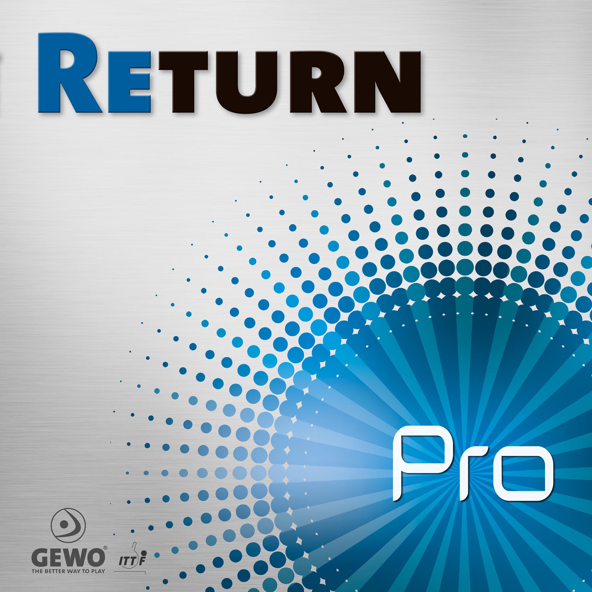 GEWO Belag Return Pro schwarz 2,0 mm