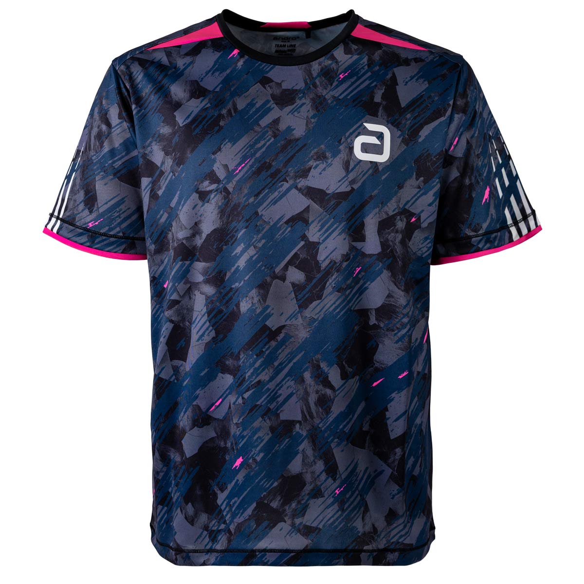 andro Shirt Tatio schwarz/pink BK152