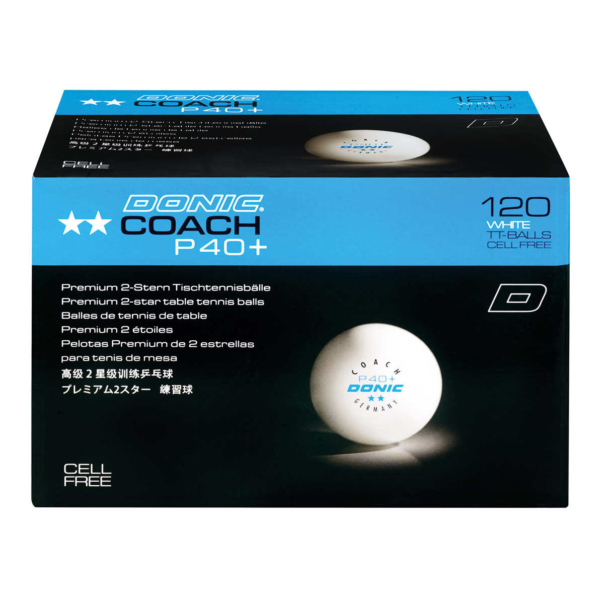 Donic Ball Coach P40+ ** 120er
