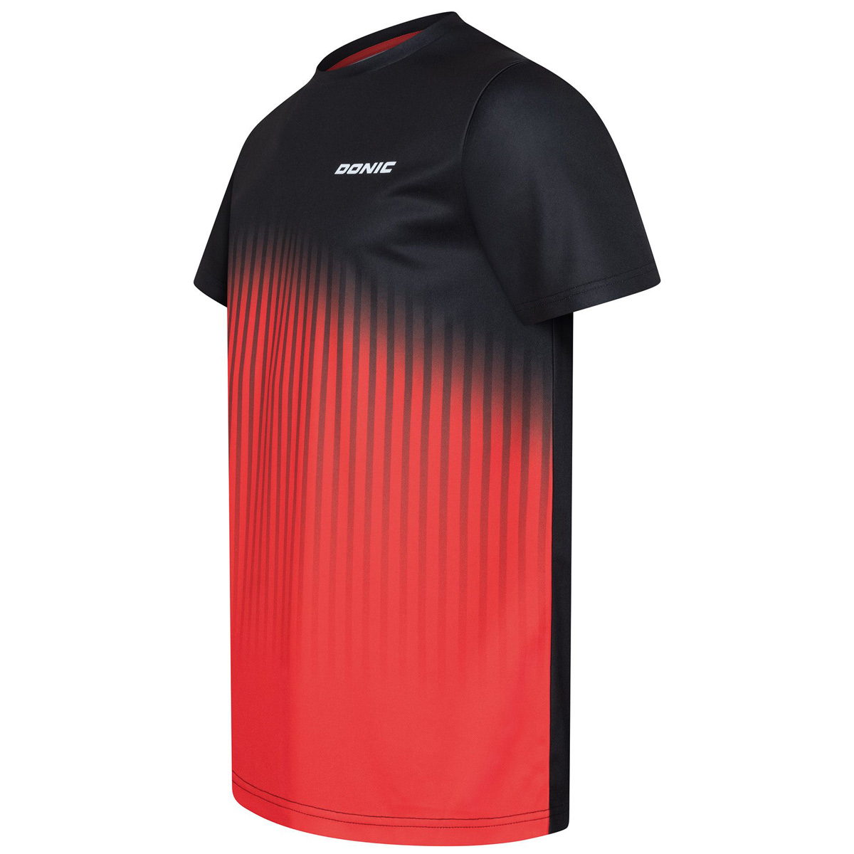 Donic T-Shirt Driva schwarz/rot BK152