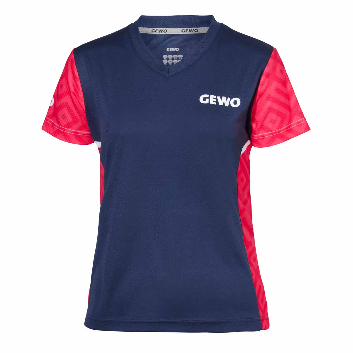 GEWO Lady Shirt Emma navy/pink XXXS