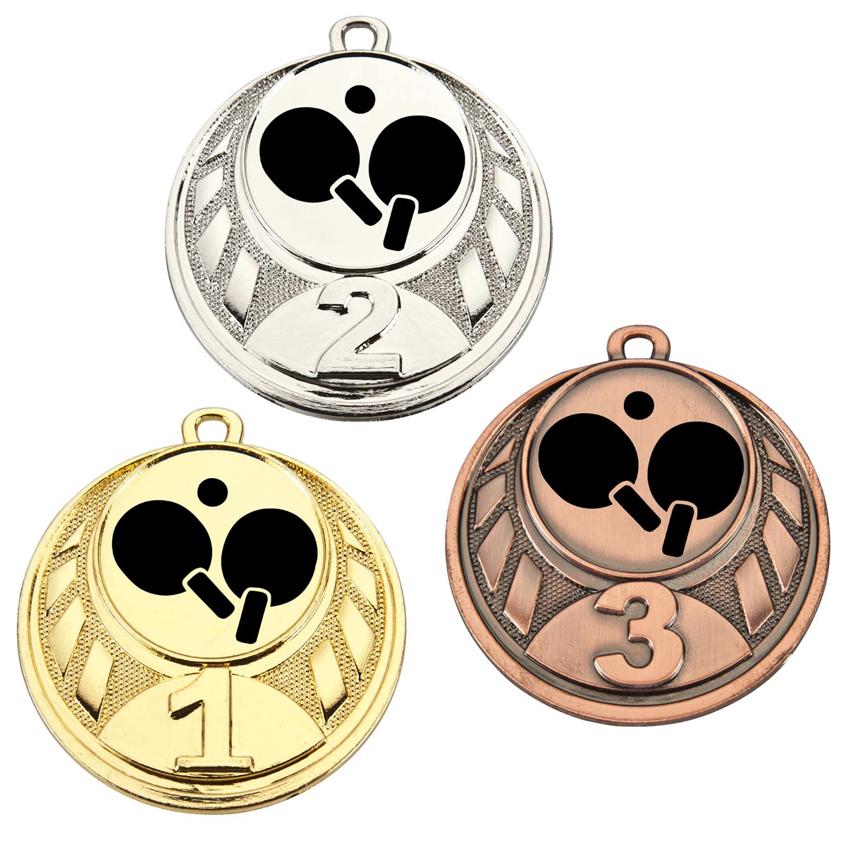 Medaille Platzierung 45mm