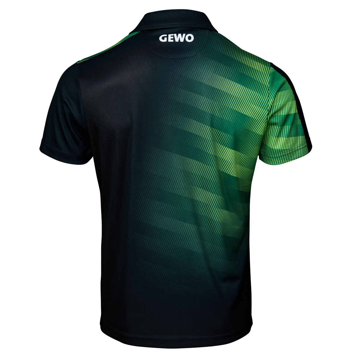 GEWO Poloshirt Tavira schwarz/lime XXXXL