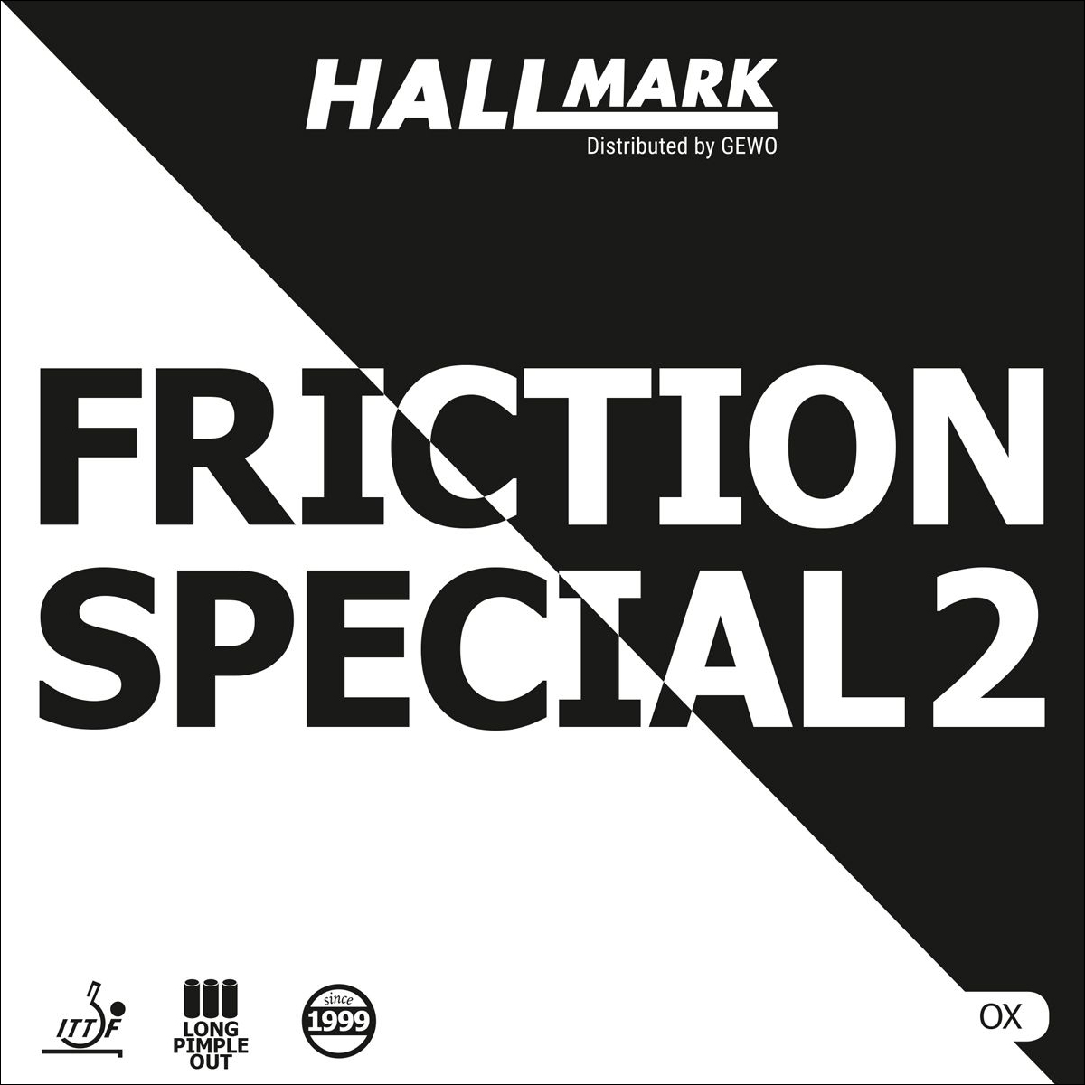 HALLMARK Belag Friction Special 2 schwarz OX