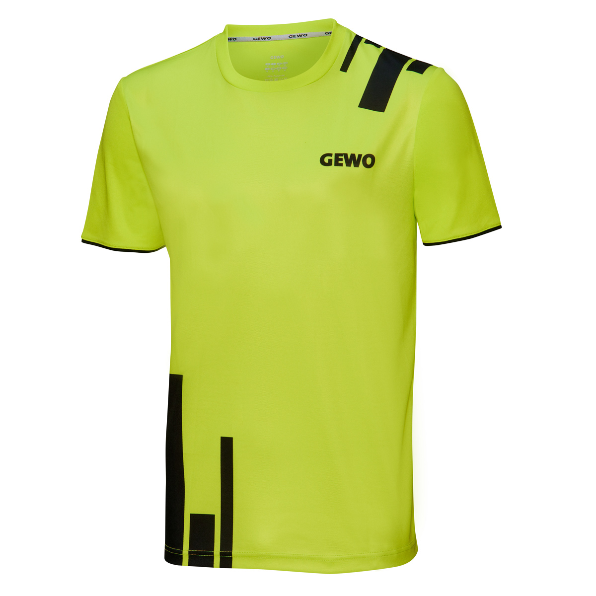 GEWO T-Shirt Bloques lime/schwarz XXXXL