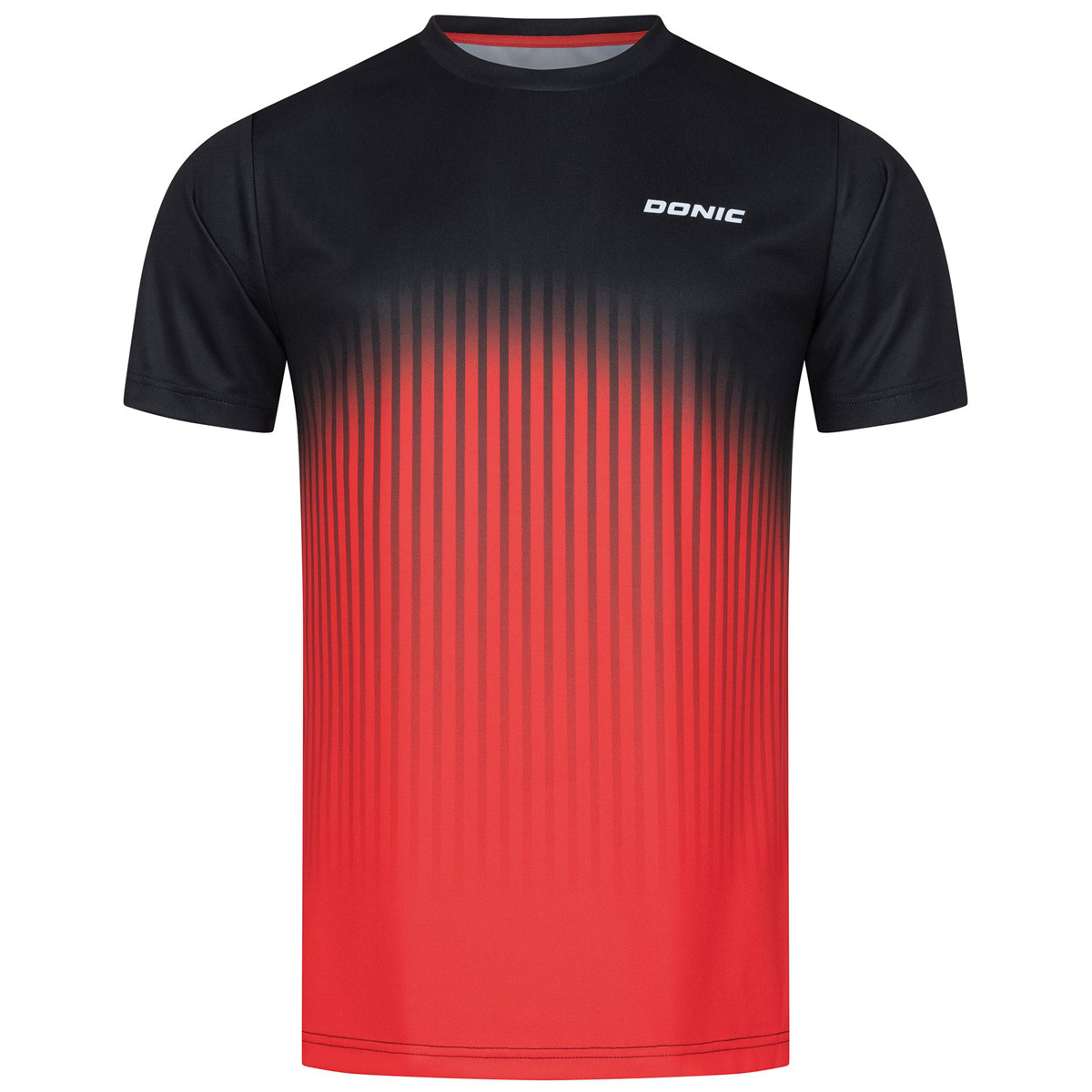 Donic T-Shirt Driva schwarz/rot BK152
