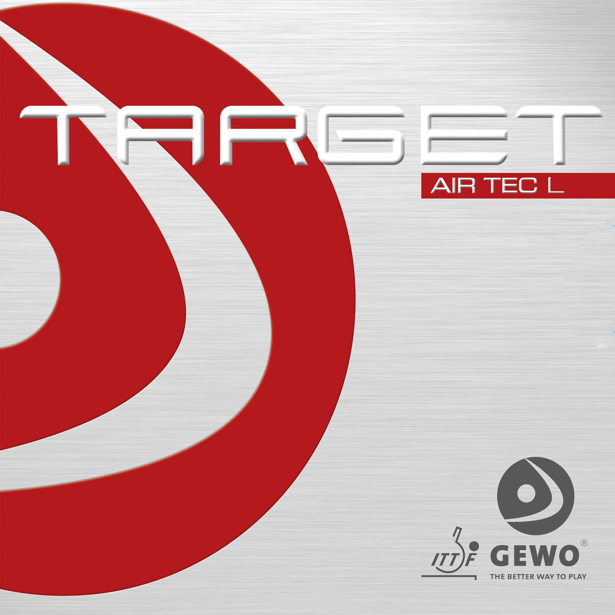 GEWO Belag Target airTEC L schwarz 2,3 mm
