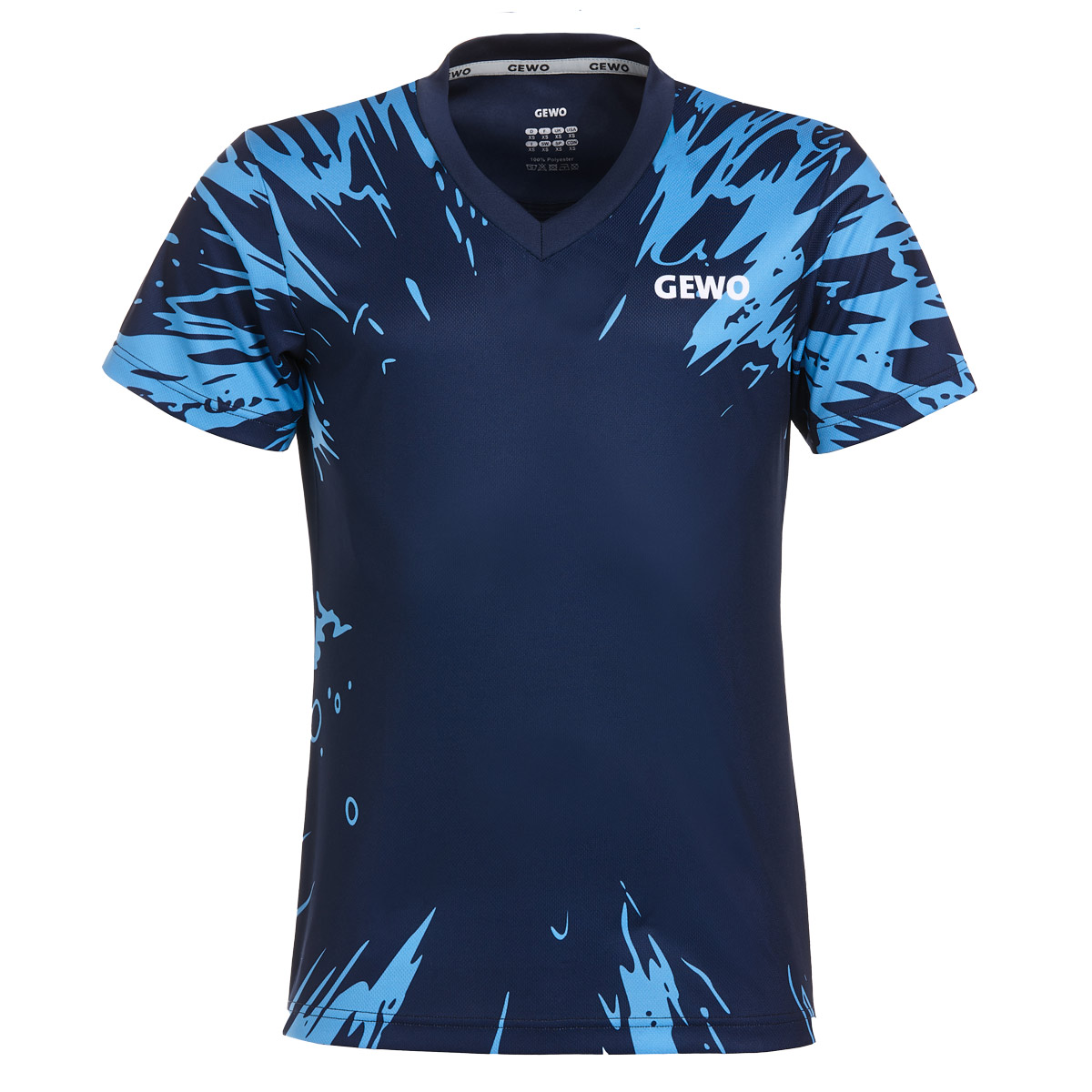 GEWO Lady Shirt Mattia navy/midblue XXL