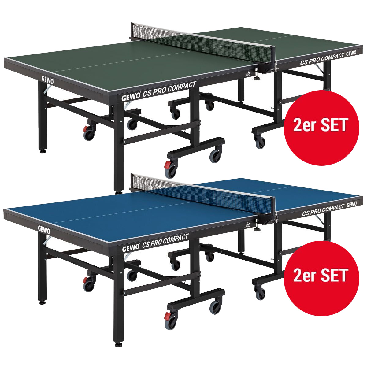 GEWO Tisch CS Pro Compact - Set (2 Stück)