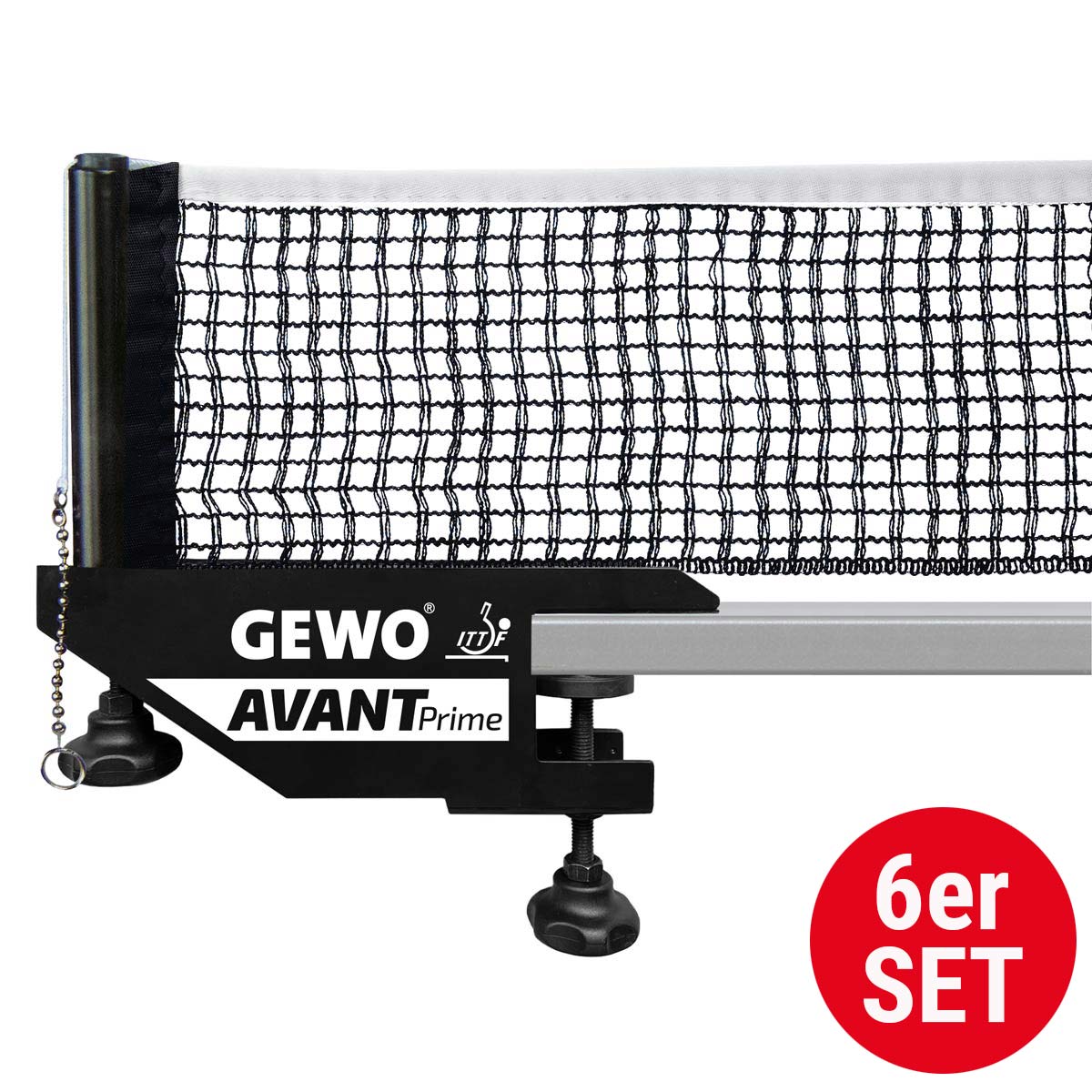 GEWO Netzgarnitur Avant Prime - Set (6 Stück) schwarz
