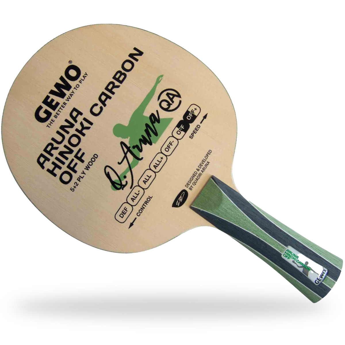GEWO Holz Aruna Hinoki Carbon OFF