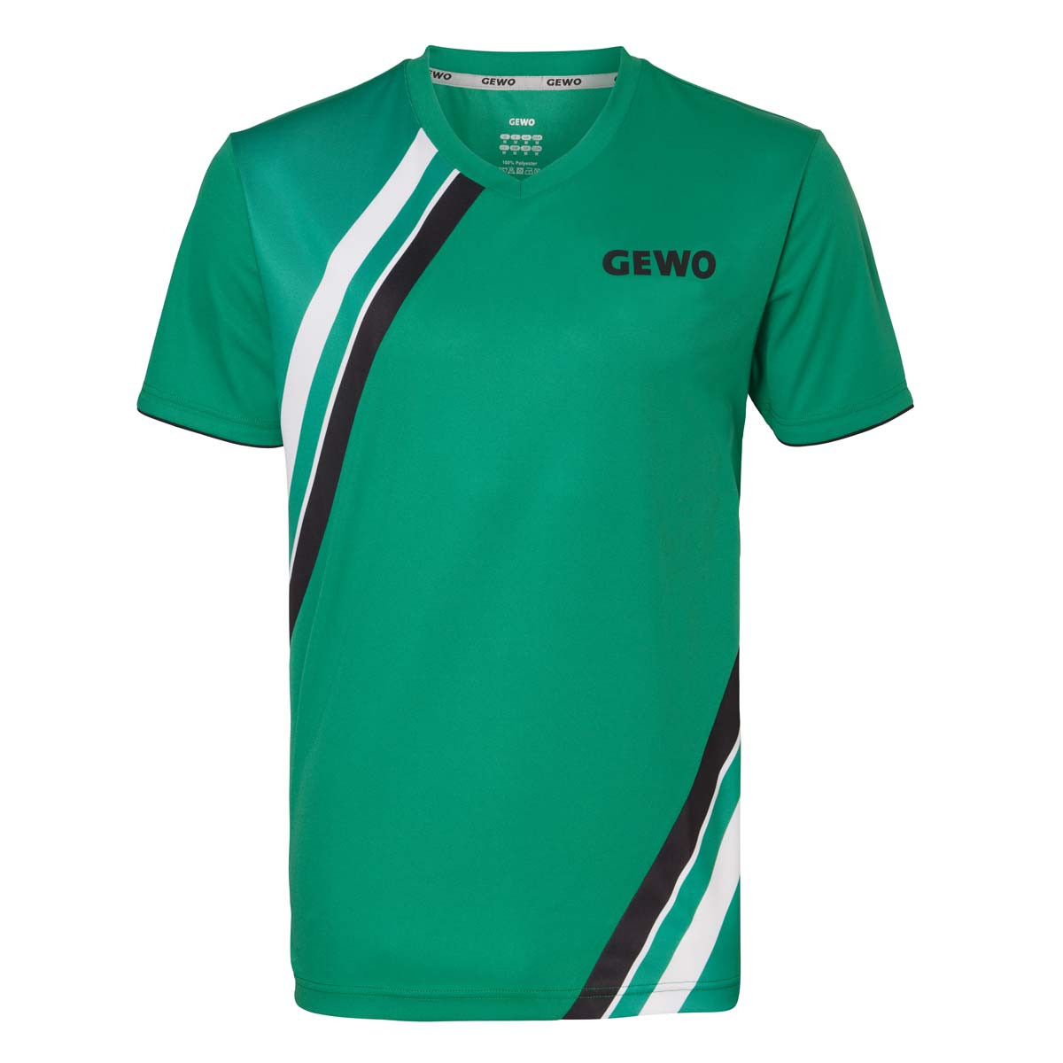GEWO T-Shirt Arona grün/schwarz XXXXL