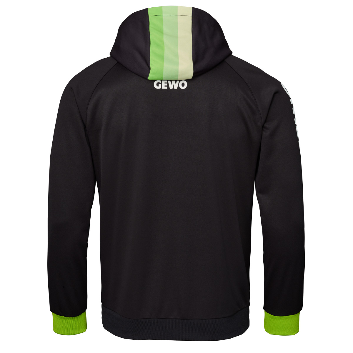 GEWO Hoodie Santiago schwarz/lime XXXXL