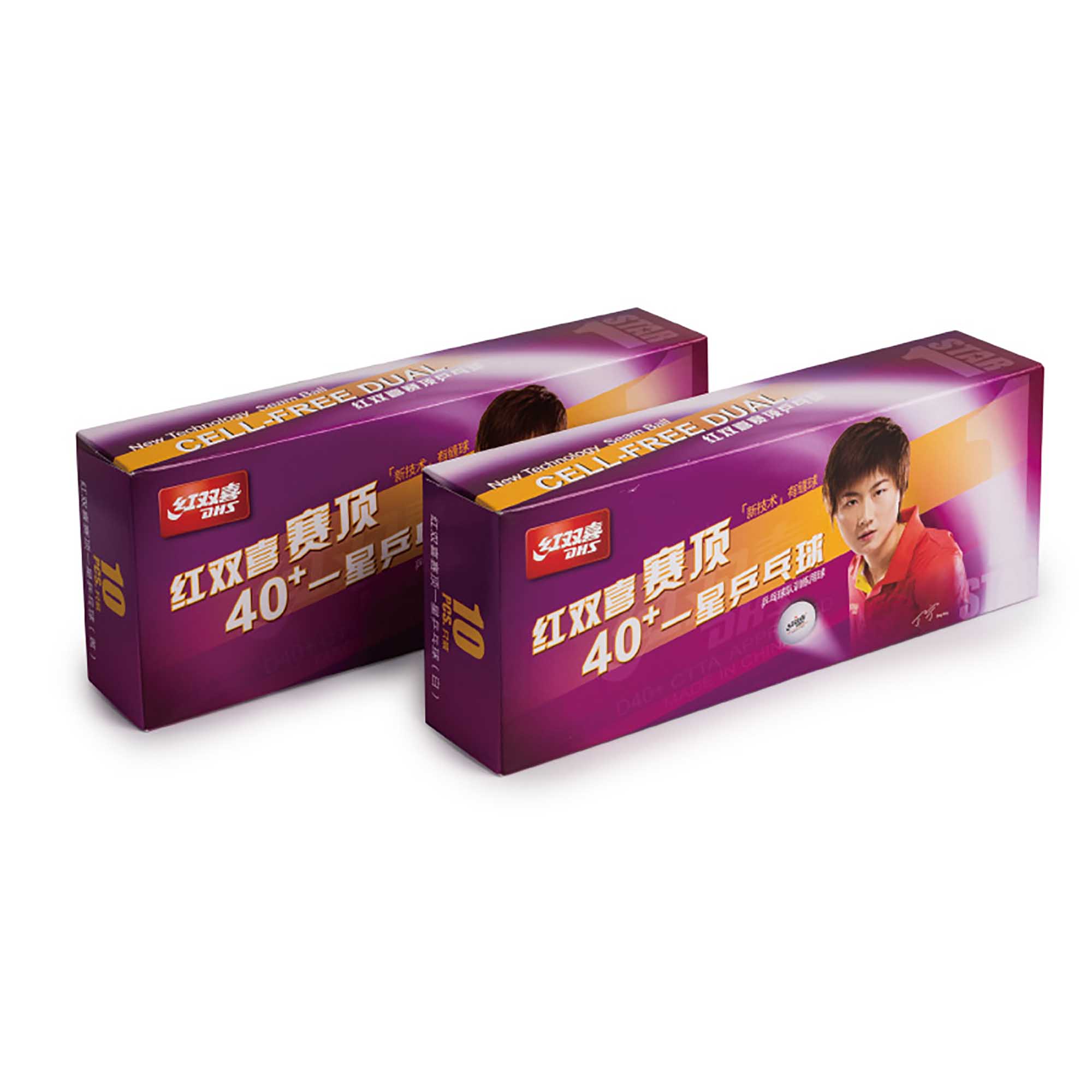 DHS Ball CELL-FREE DUAL * 40+ 10er