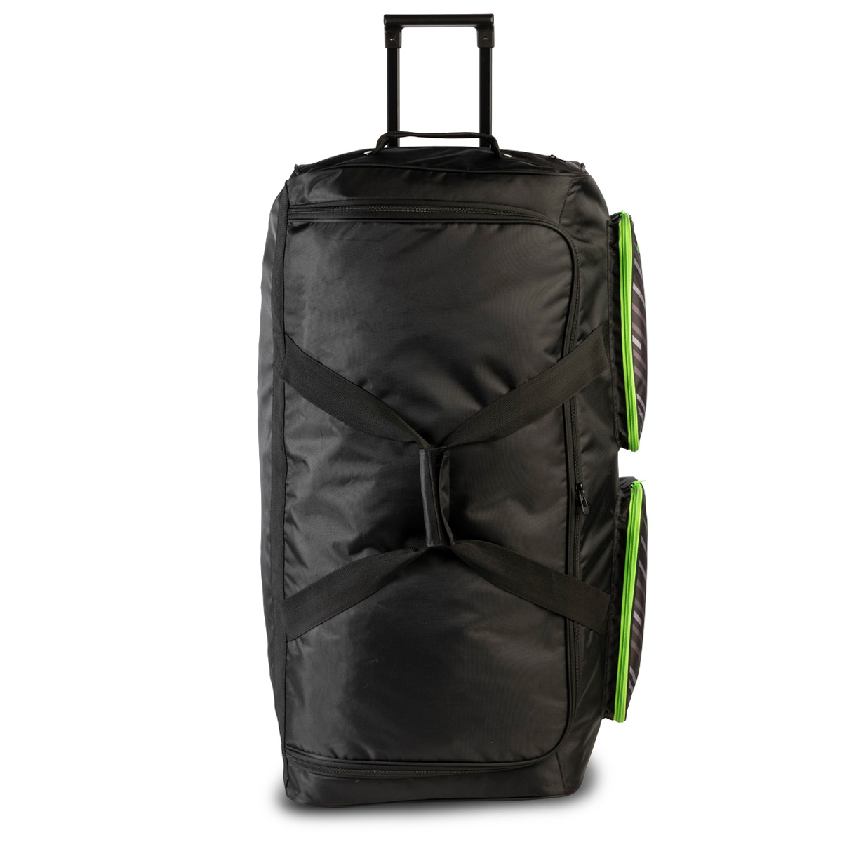 GEWO Trolley Stripes XL schwarz/lime