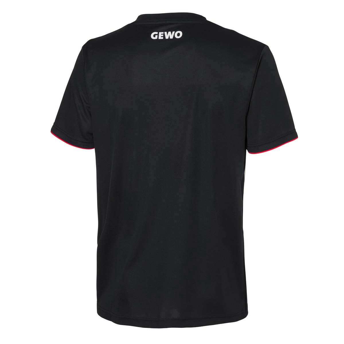 GEWO T-Shirt Arona schwarz/rot XXXXL