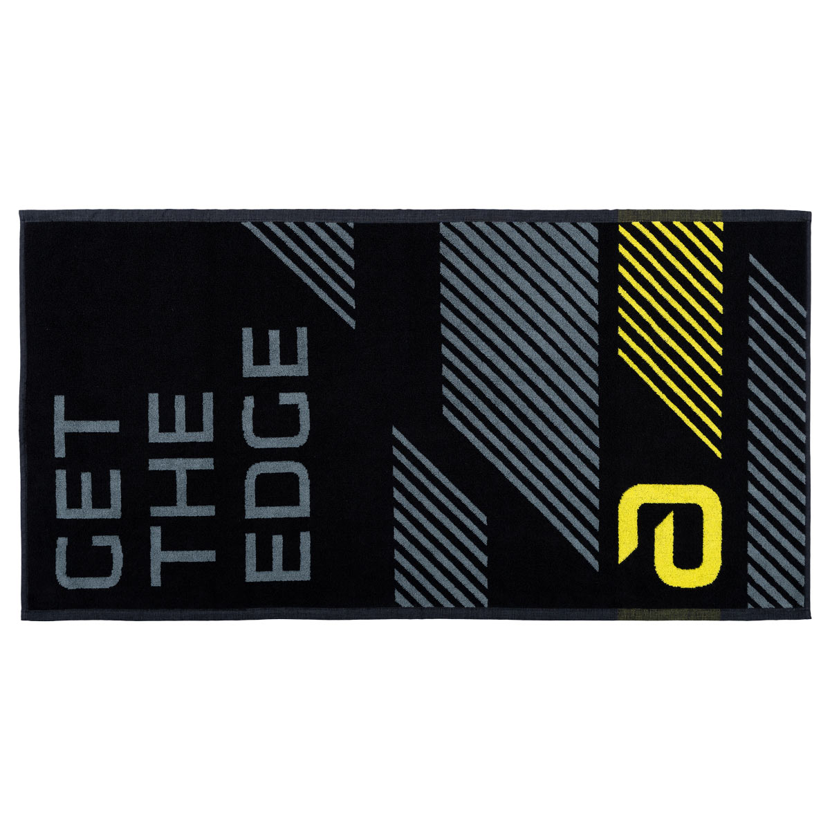 andro Handtuch Get The Edge M schwarz/grau