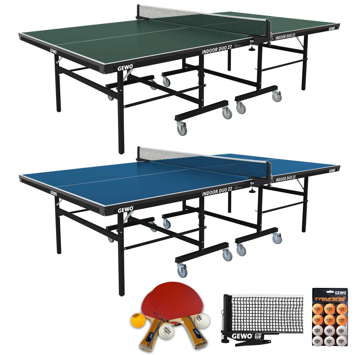 GEWO Tisch Indoor Duo 22 - Set (4-teilig)