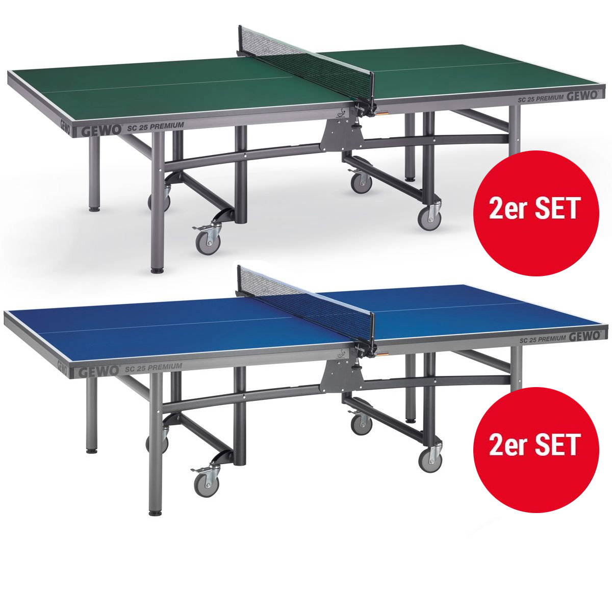 GEWO Tisch SC 25 Premium - Set (2 Stück)