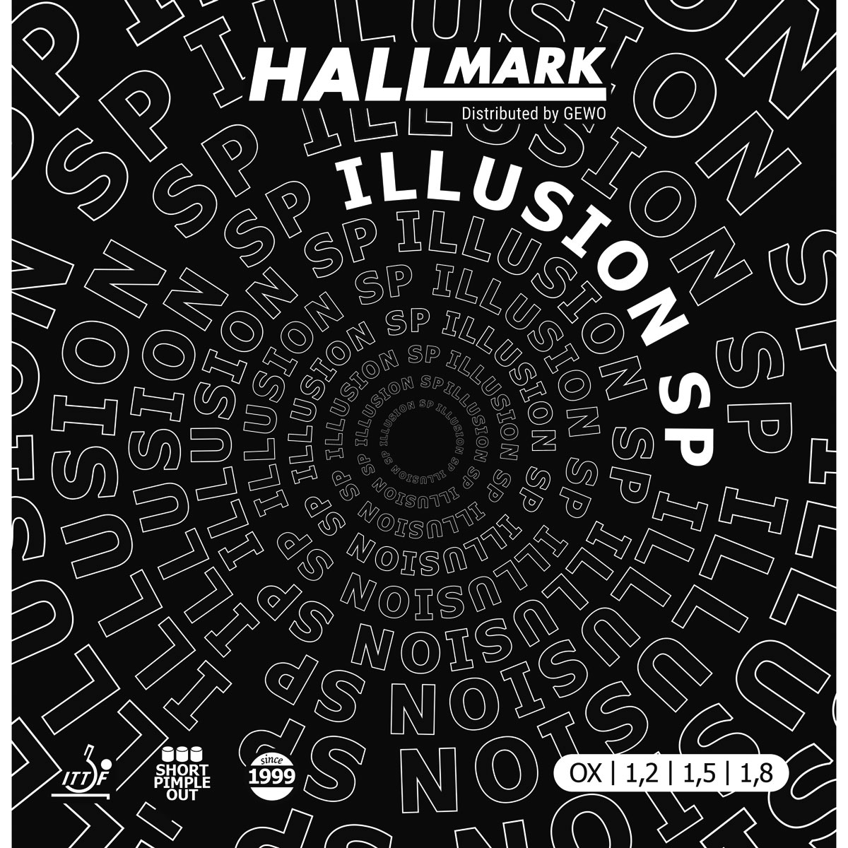 HALLMARK Belag Illusion-SP rot 1,5 mm