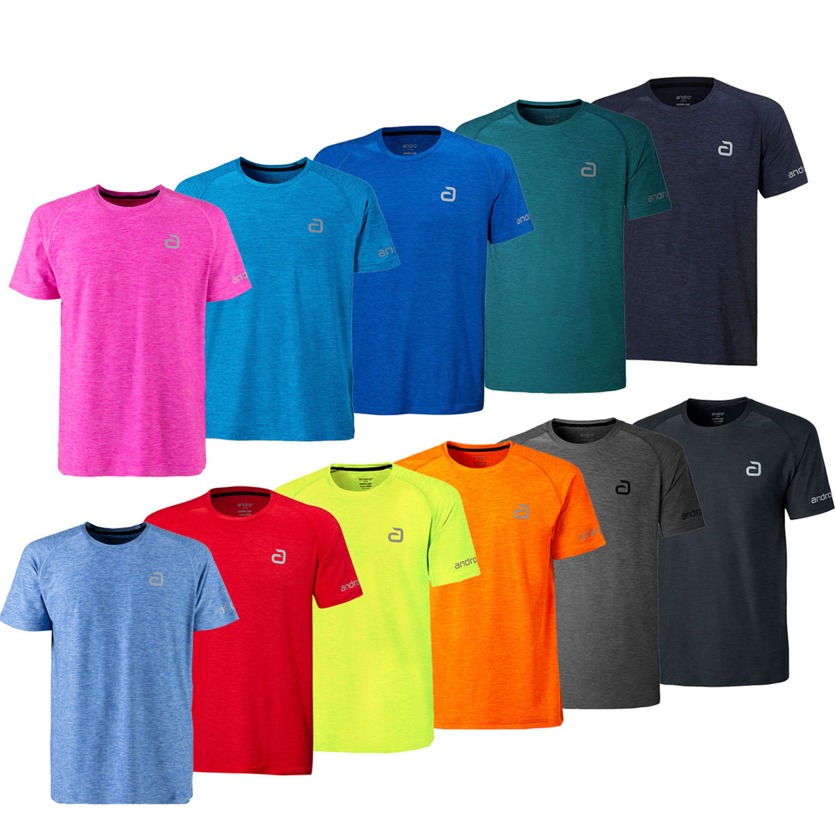 andro T-Shirt Melange Alpha