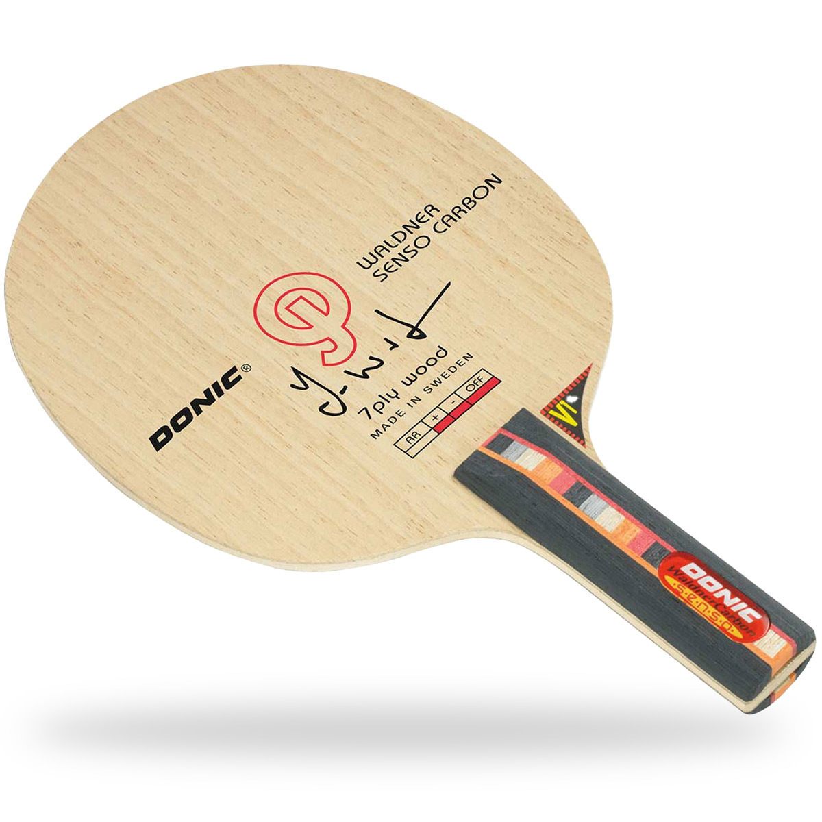 Donic Holz Waldner Senso Carbon  gerade