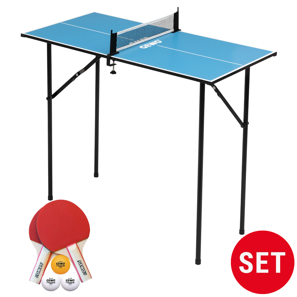 GEWO Mini Tisch - Set (2-teilig) blau
