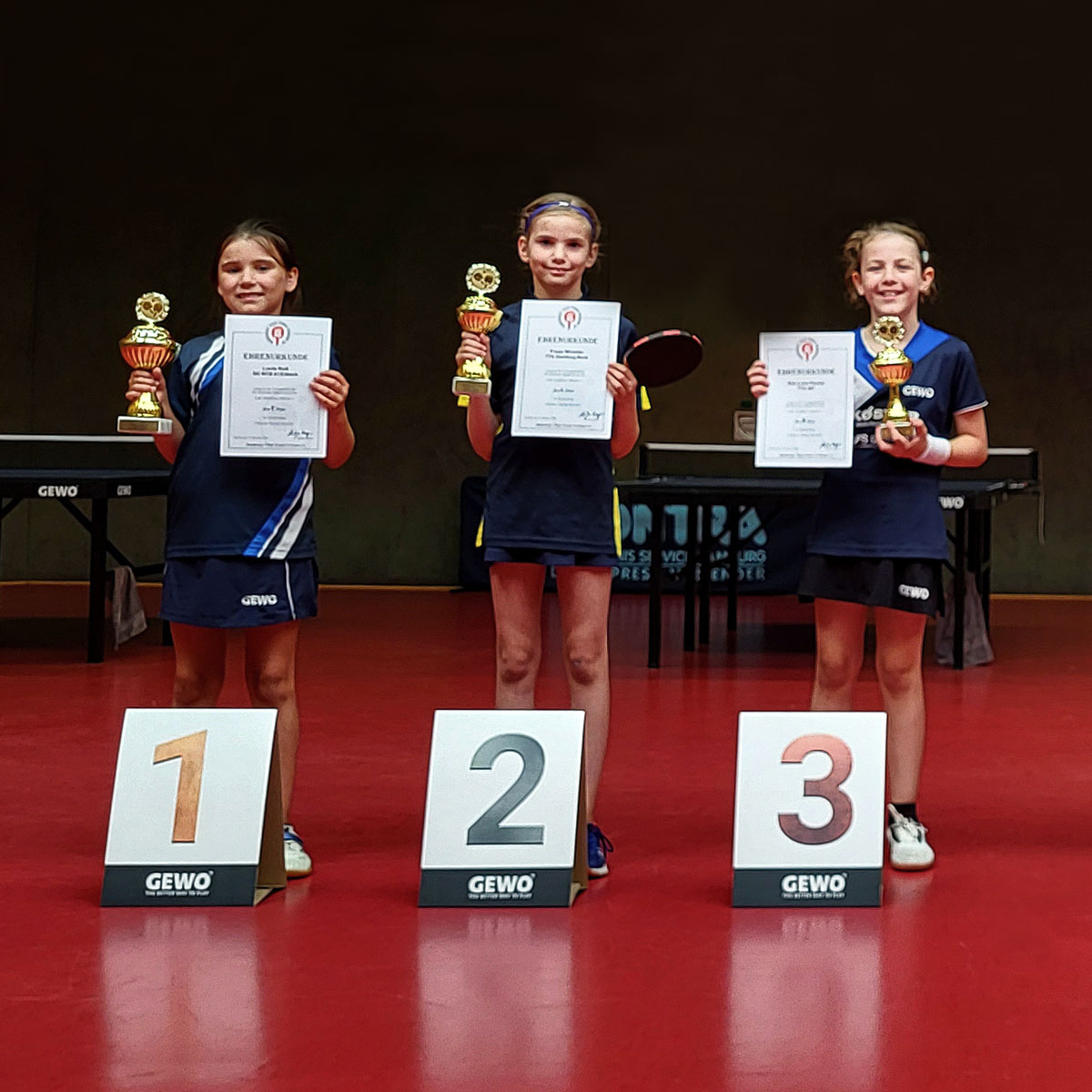 GEWO Platzierungstafel bronze