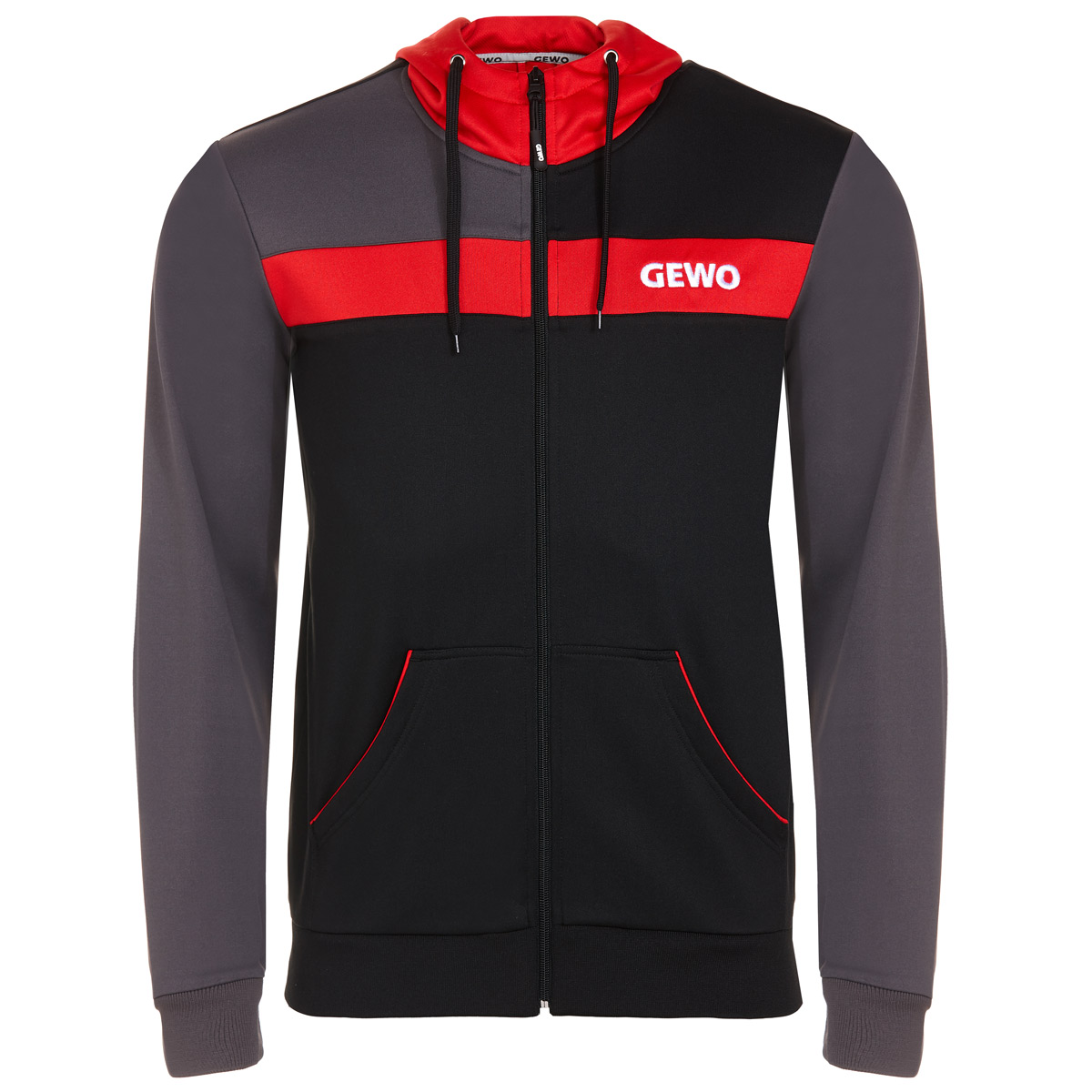 GEWO Hoodie Ravenna Angebot schwarz/nine iron XXXXL