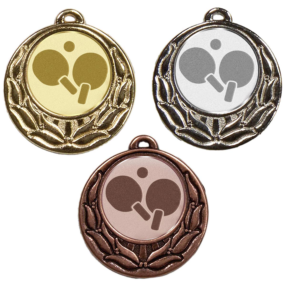 Medaille Rose mit Emblem 40mm